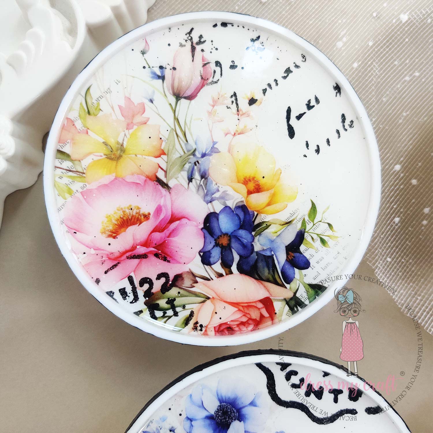 Dress My Craft - Beauty Of Bunch - Mini Transfer Me (4" X 6")