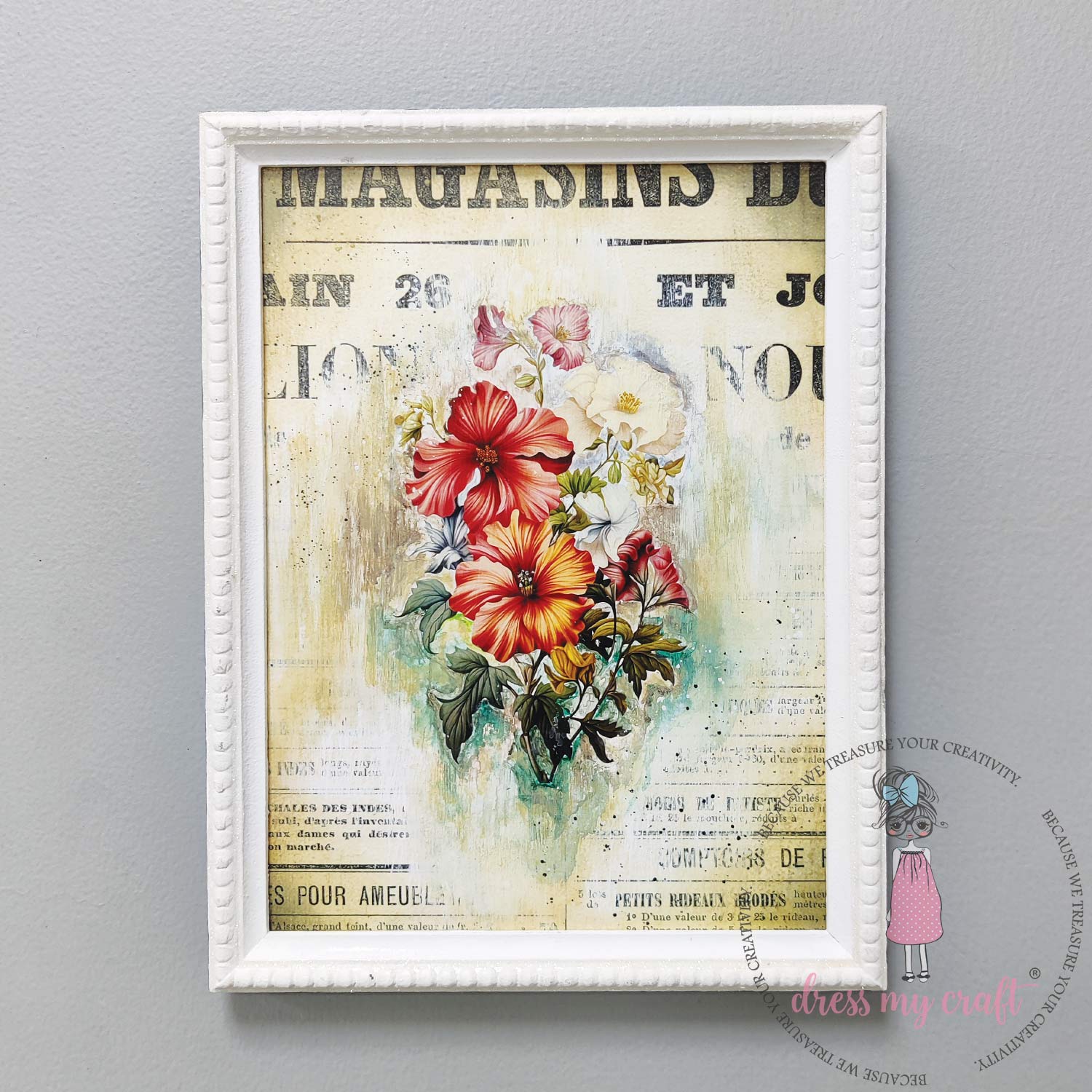 Dress My Craft - Botanical Bunch - Mini Transfer Me (4" X 6")