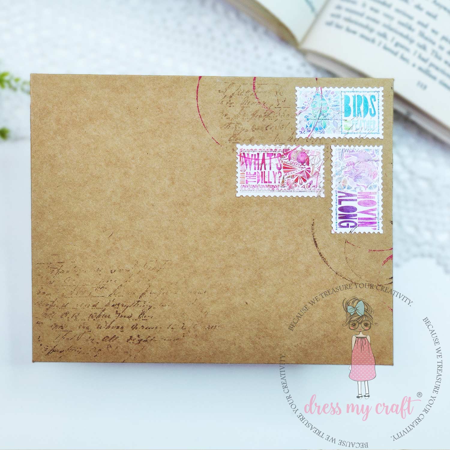 Dress My Craft - Kraft Sheet Cardstock