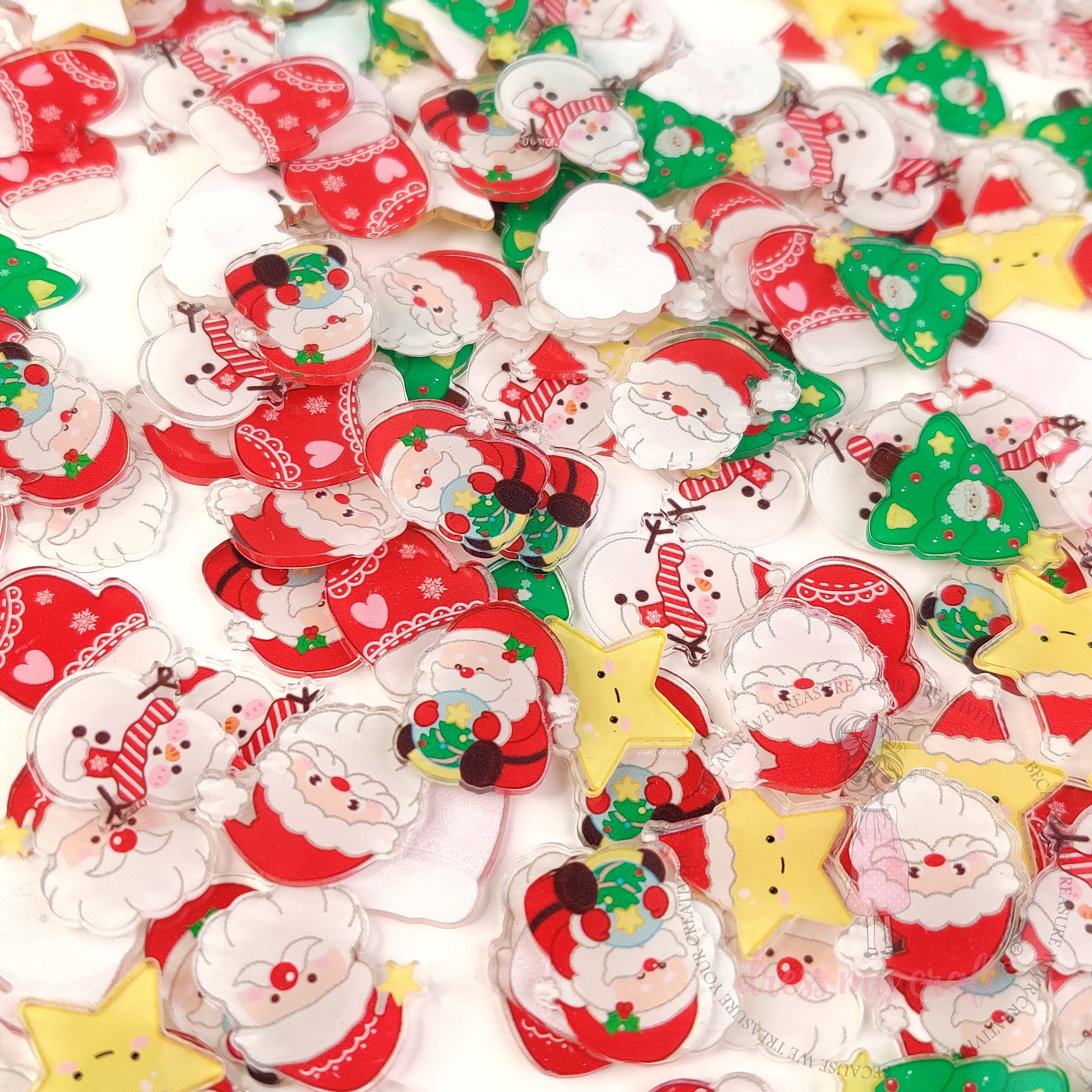 Dress My Craft - Cute Christmas Charm Mix