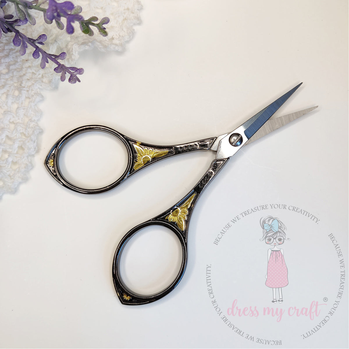 Dress My Craft - Precision Scissors 4.5 Inch