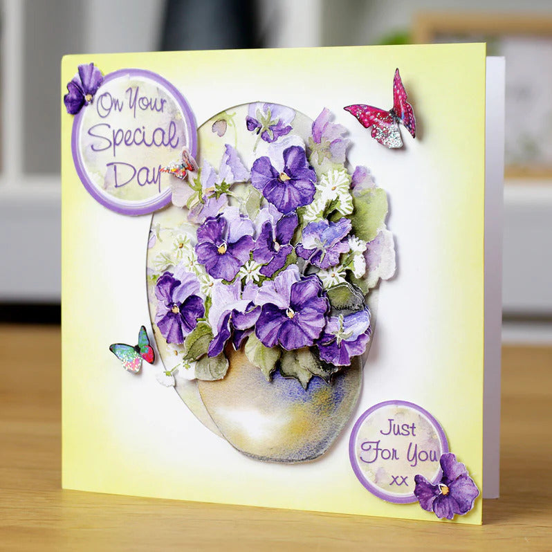 Die Cut Decoupage - A Kaleidoscope of Butterflies (2 Pack)