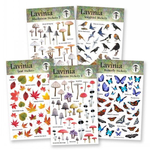 Lavinia Stamps - Mushroom Stickers 1