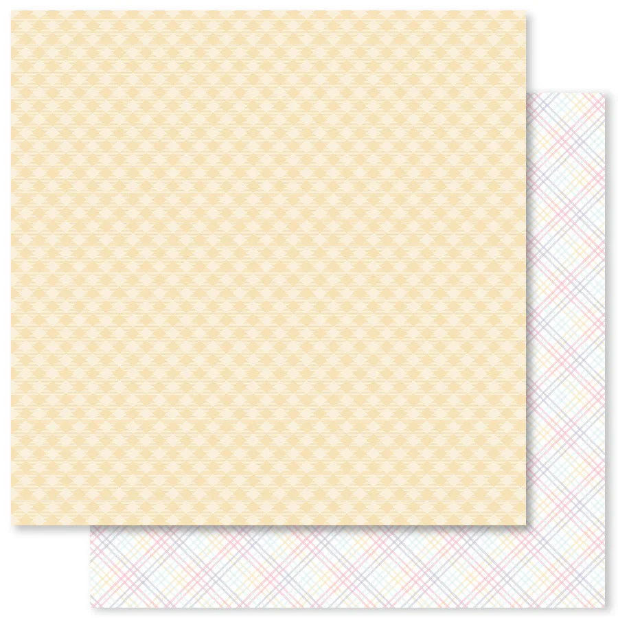 Extesy Paper Easter Time Plaids D 12x12 Paper (12pc Bulk Pack) 31821
