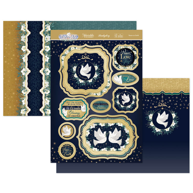 Peace on Earth Luxury Topper Set