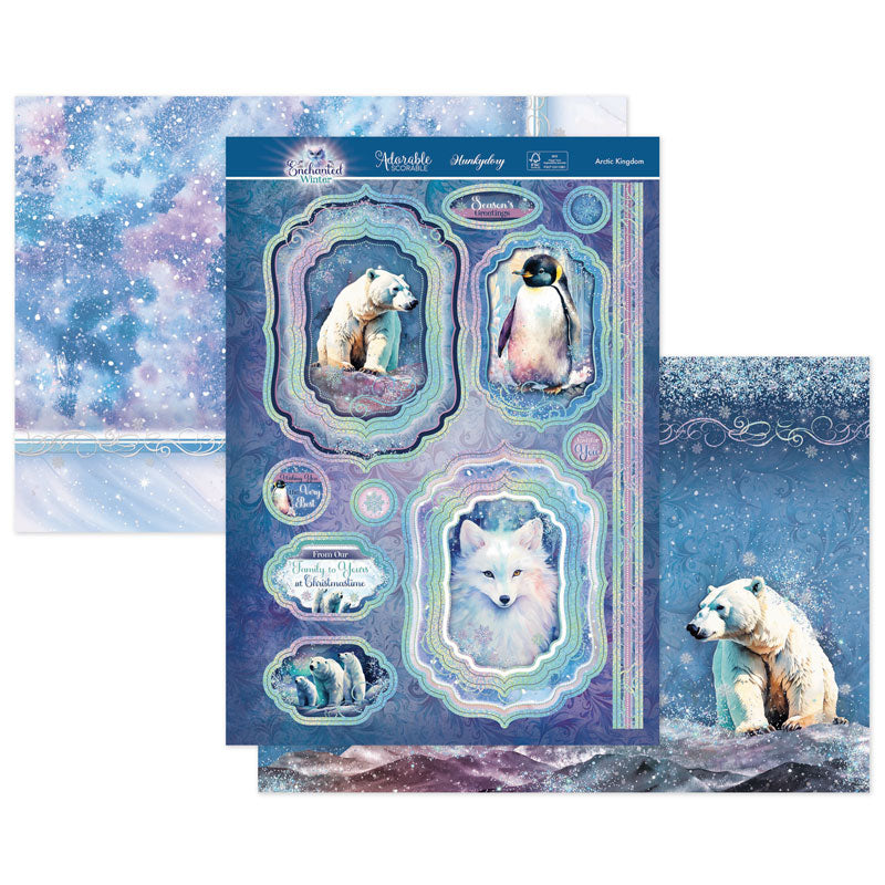 Arctic Kingdom Luxury Topper Set