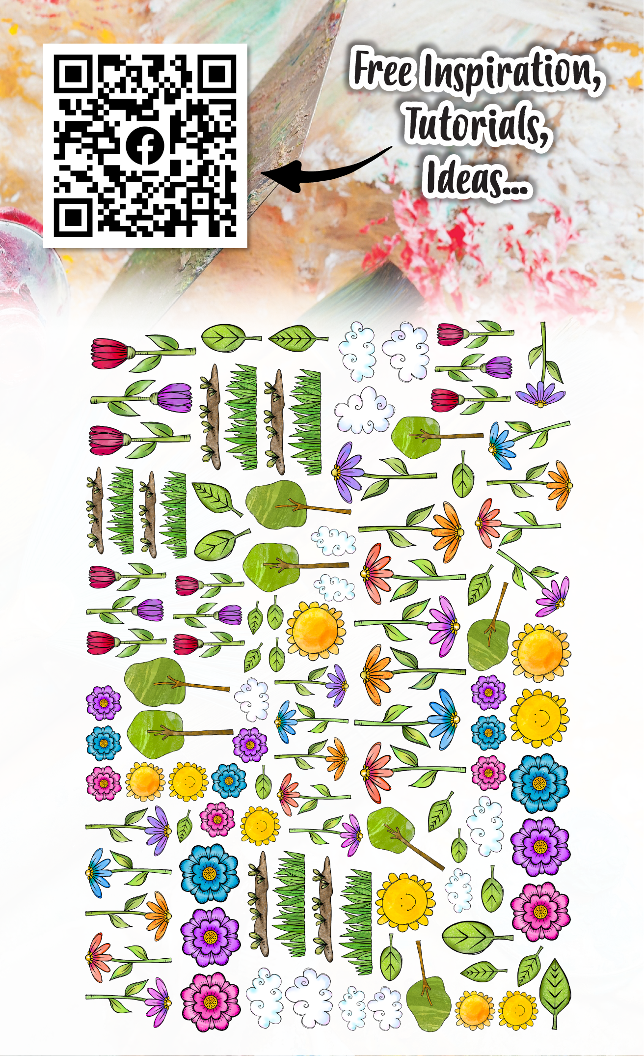 AALL and Create - Ephemera Die-Cuts - Earth & Sky