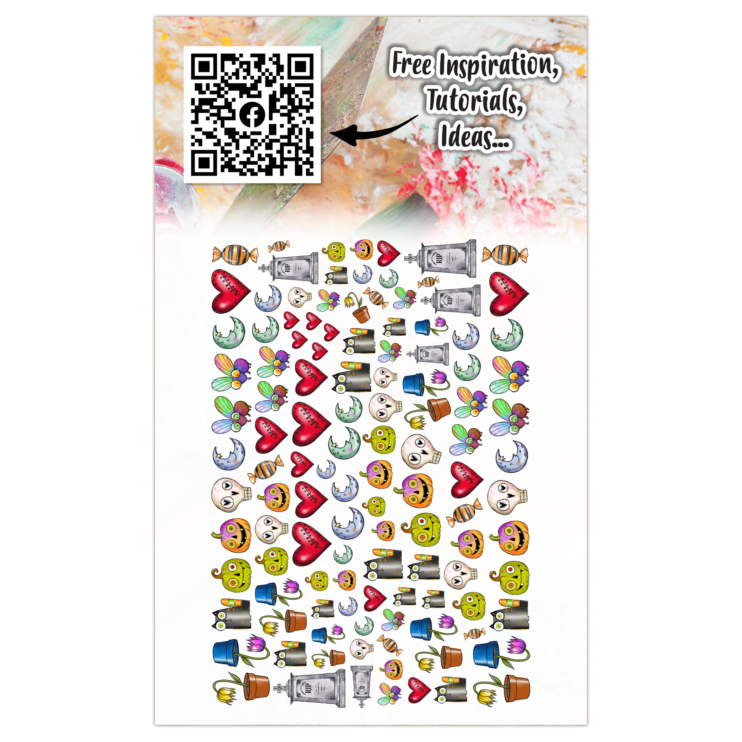 AALL and Create - Ephemera Die-Cuts - Creepy Curiosities