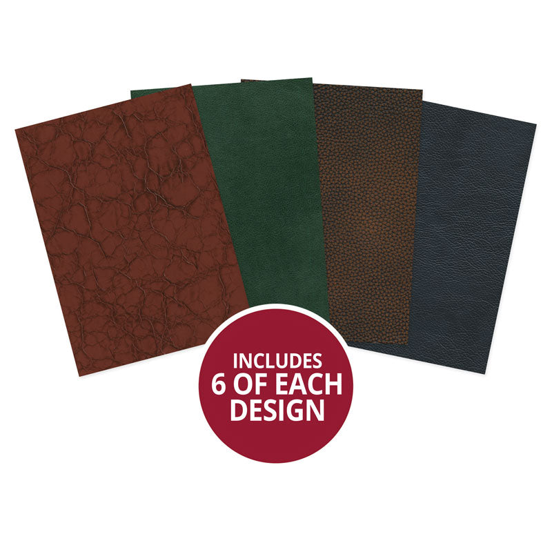 Essential Paper Packs - Leather Library