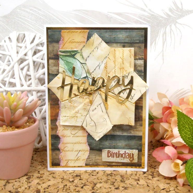 Hunkydory Essential Selection Paper Pad - Script