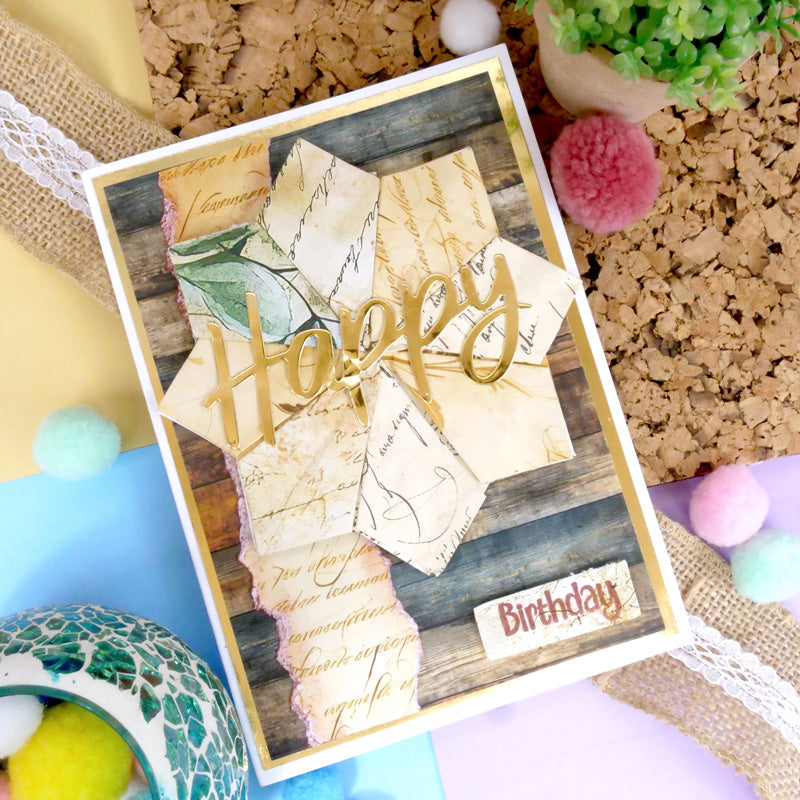 Hunkydory Essential Selection Paper Pad - Script