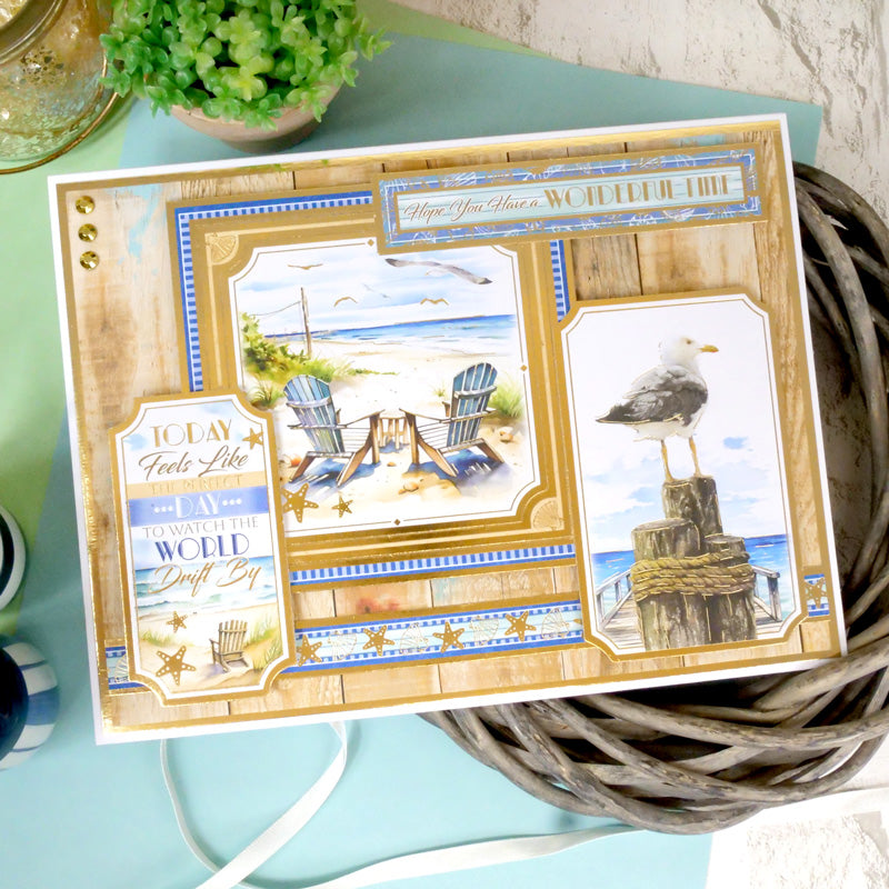 Hunkydory Essential Selection Paper Pad - Weathered Wood