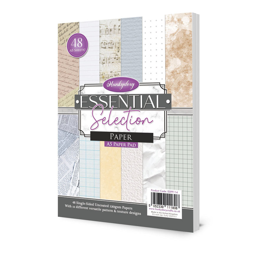 Hunkydory Essential Selection Paper Pad - Paper
