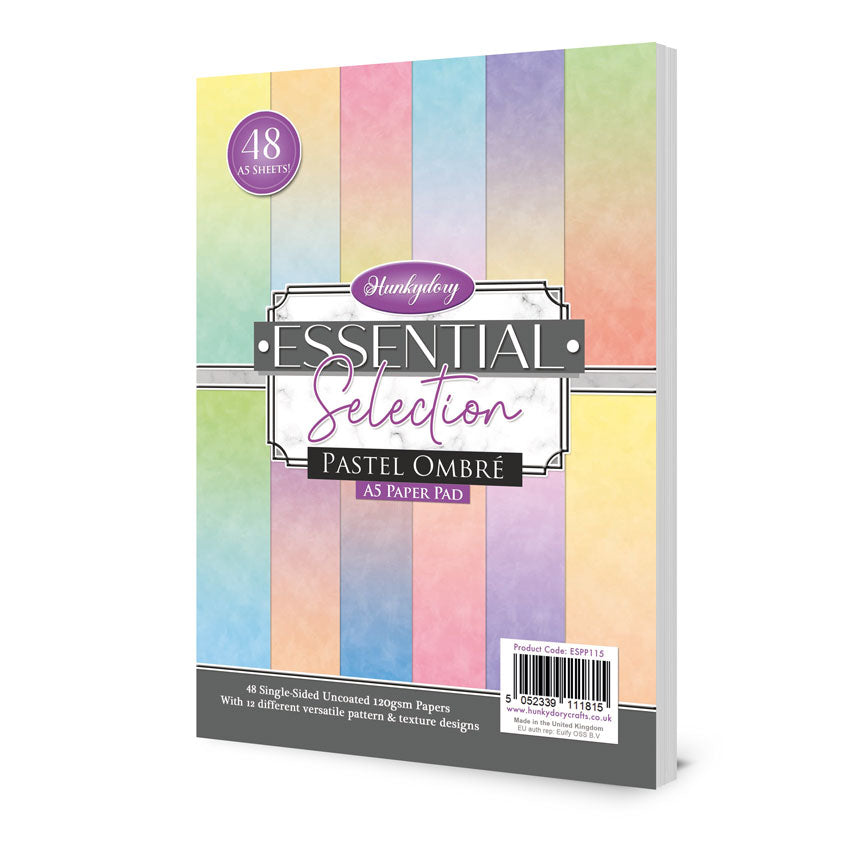 Hunkydory Essential Selection Paper Pad - Pastel Ombré