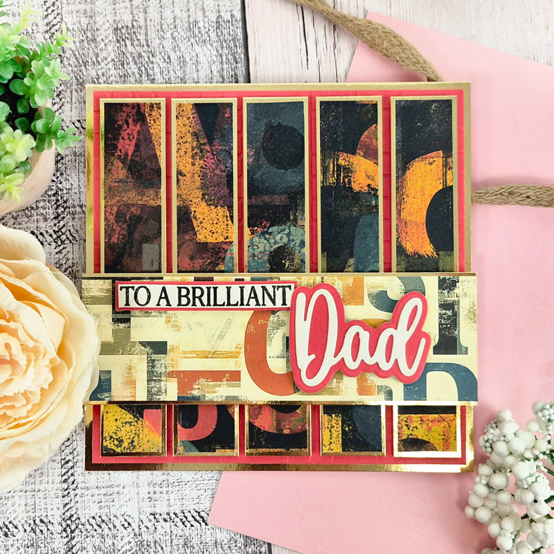 Hunkydory Essential Selection Paper Pad - Distressed Type
