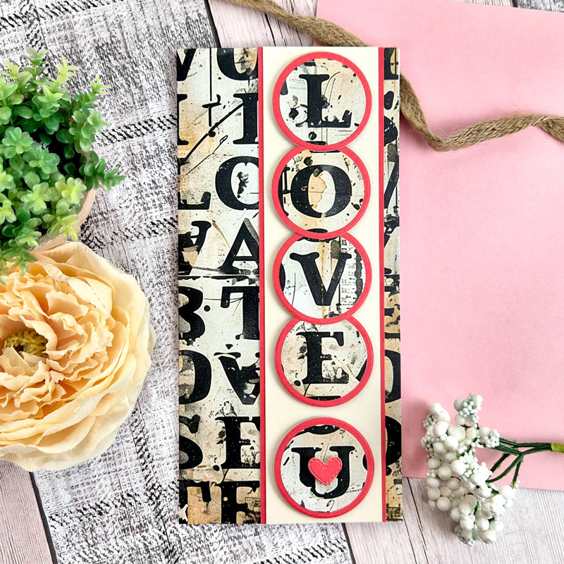 Hunkydory Essential Selection Paper Pad - Distressed Type