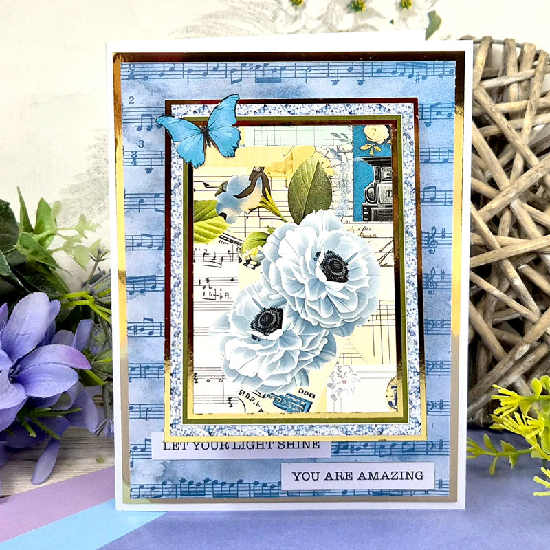 Hunkydory Essential Selection Paper Pad - Music Paper