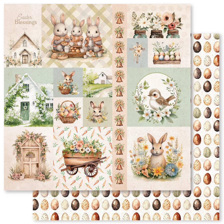 Easter Village 12 x 12 Paper Collection 34017