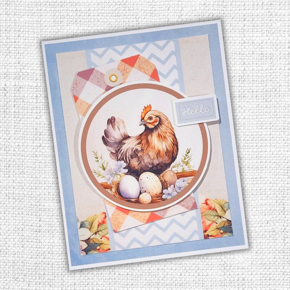 Easter Village Quick Cards Die Cut 34074