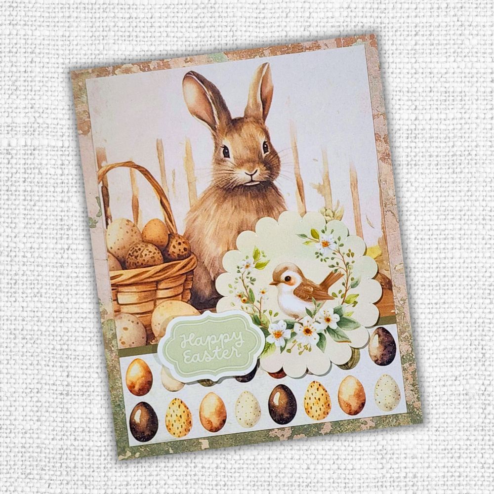 Easter Village Quick Cards Die Cut 34074