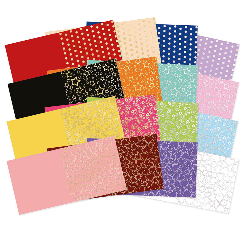 Essential Foiled Card Blanks - 6" x 6" Selection