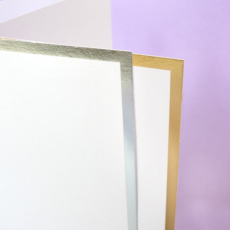 Foiled Edge Card Blanks & Envelopes Megabuy