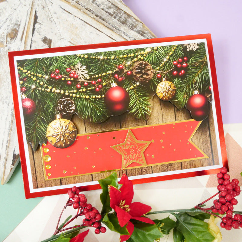 Foiled Edge Card Blanks & Envelopes Megabuy - Festive Edition