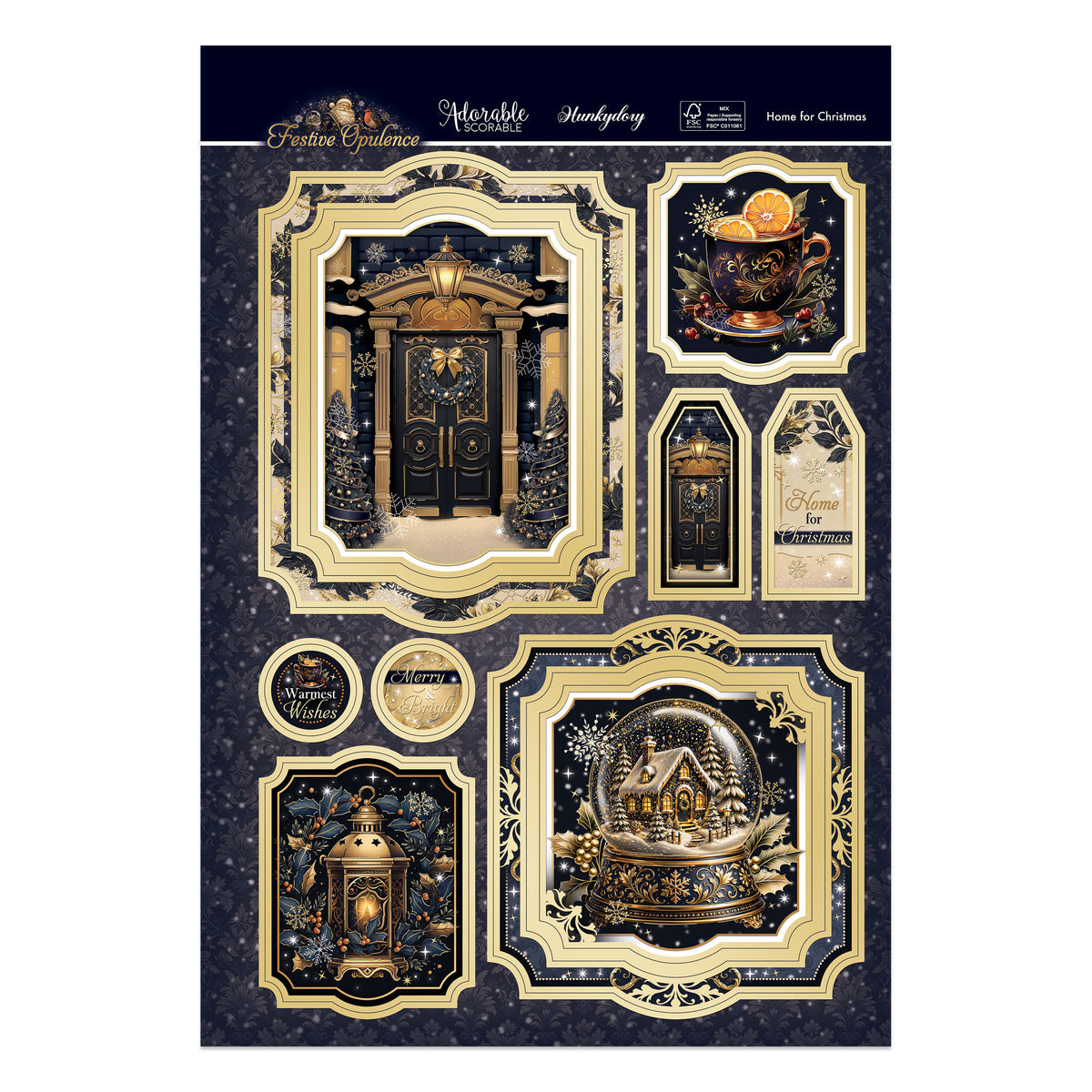 Home for Christmas Luxury Topper Set