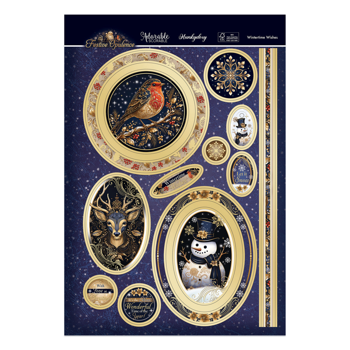 Wintertime Wishes Luxury Topper Set