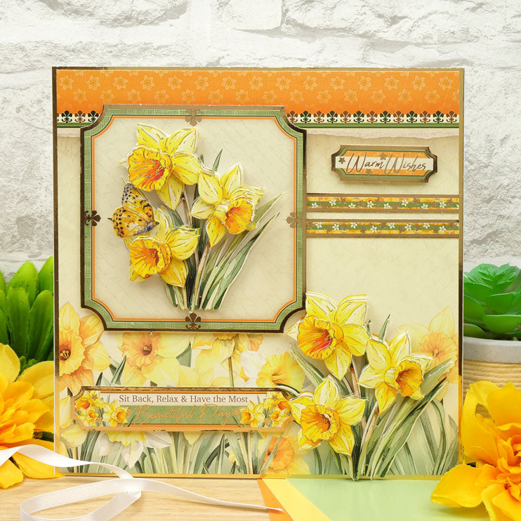 In Full Bloom - Floral Delights Deco-Large Set - Delightful Daffodils