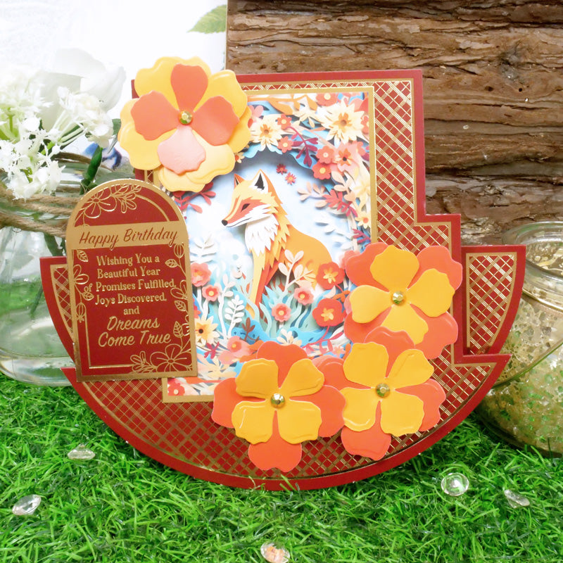 Foiled Pattern Rocker Cards