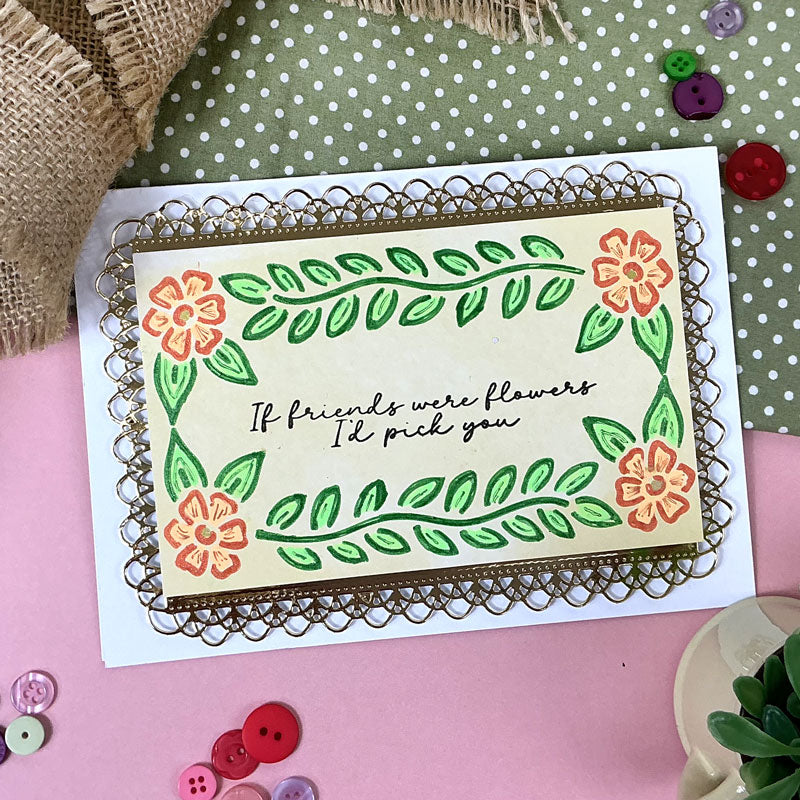 For the Love of Stamps - Blooming Sentiments