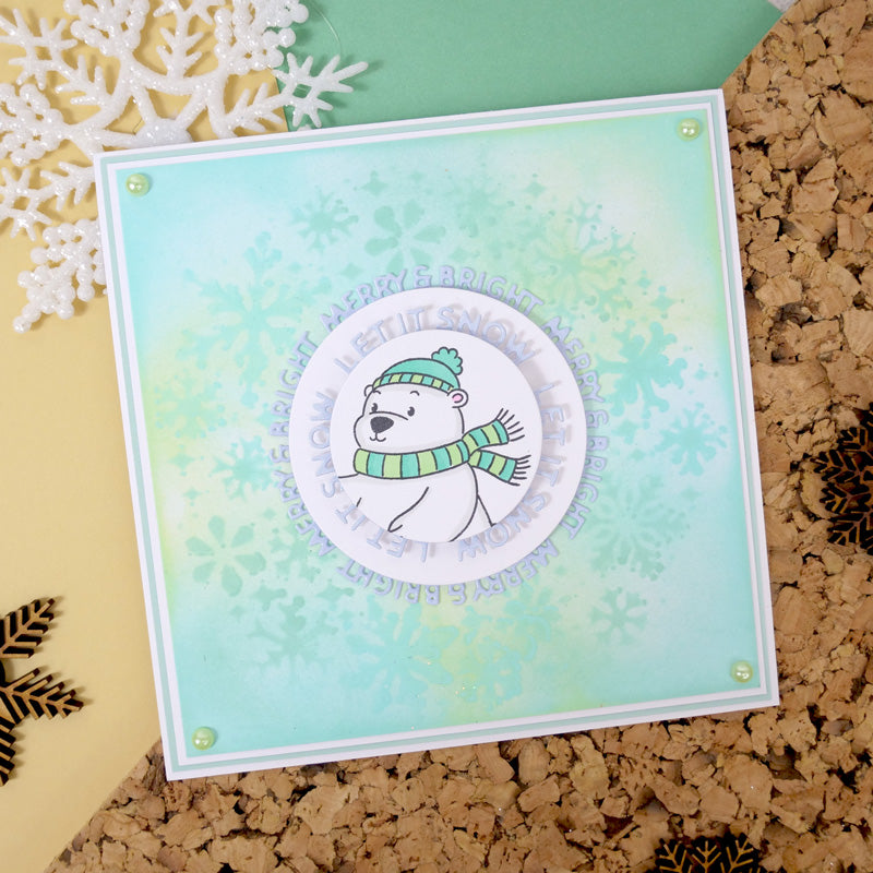 For the Love of Masks - 2-in-1 Sparkling Snowflakes