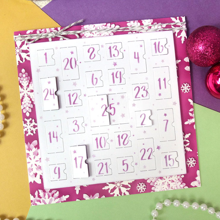 For the Love of Masks - Advent Calendar Numbers