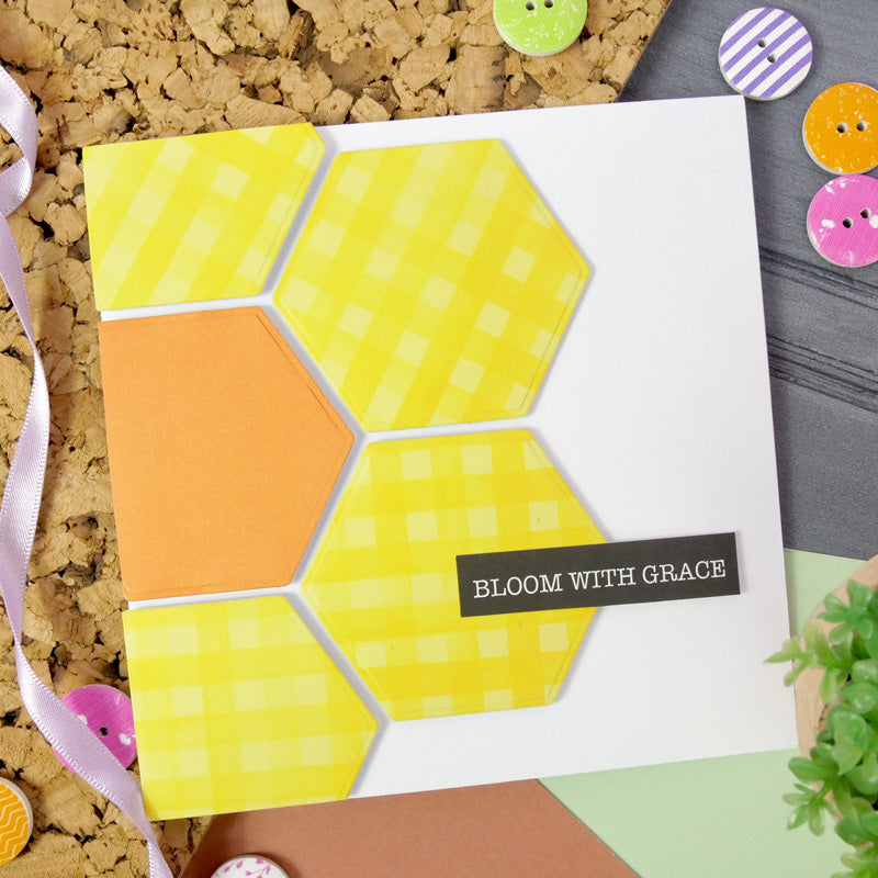 For the Love of Masks - Ink & Twist - Gingham