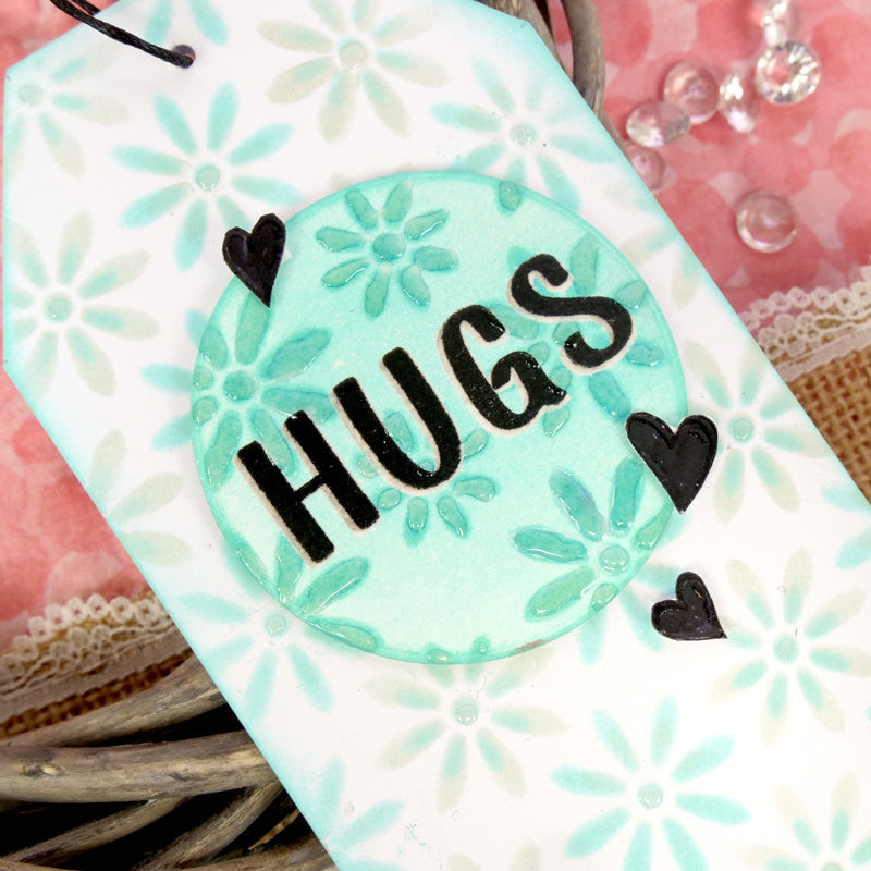 For the Love of Masks - Ink & Twist - Layered Flowers