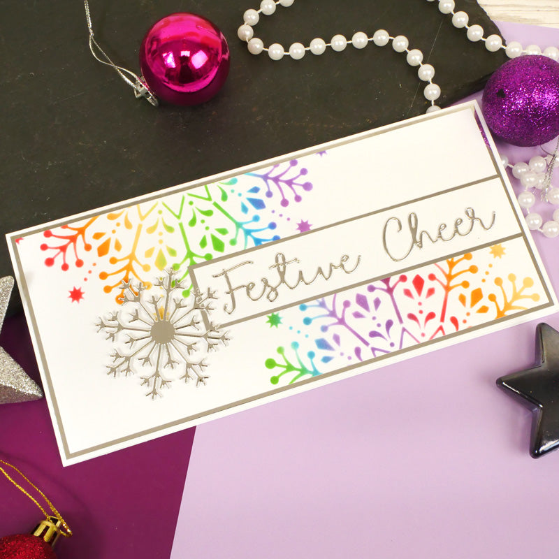 For the Love of Masks - Let It Snow Centrepiece