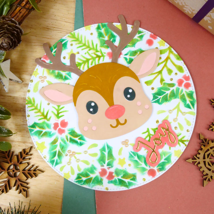 Moonstone Dies - Layering Reindeer