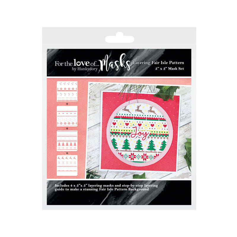 For the Love of Masks - Layering Fair Isle Pattern