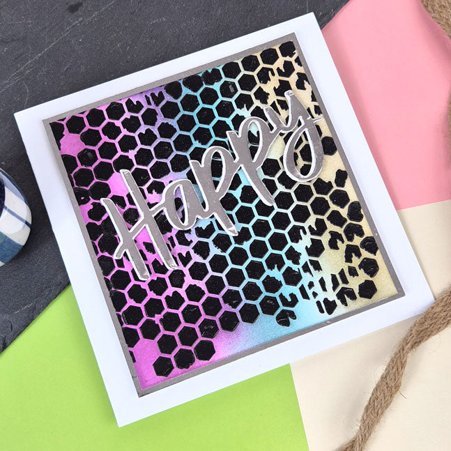 For the Love of Masks - Honeycomb & Netting Textures