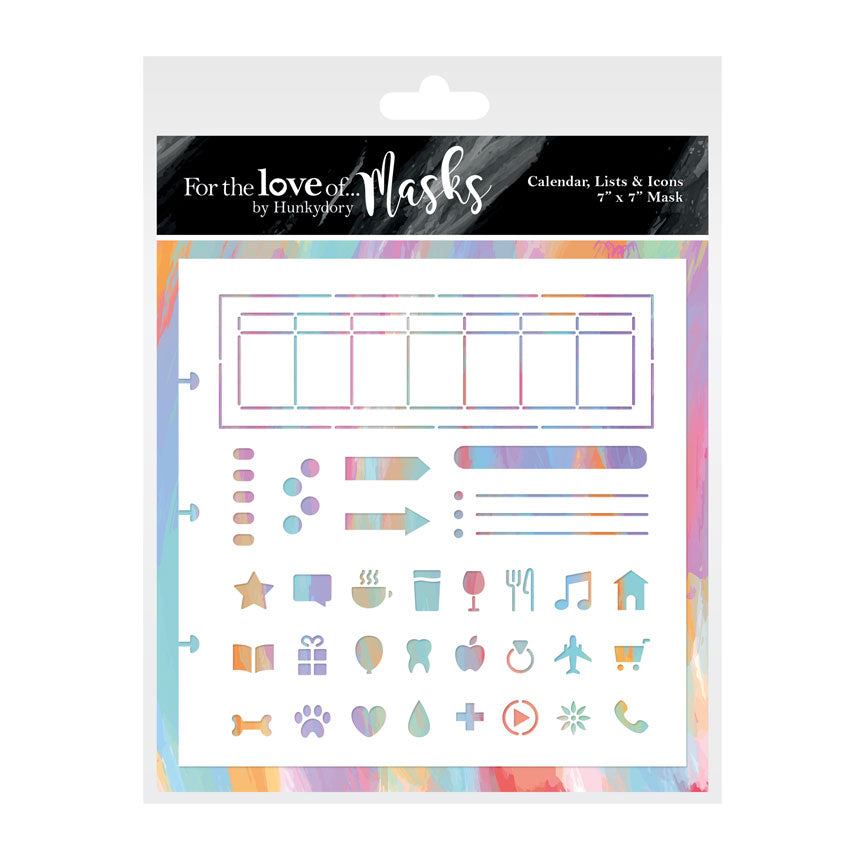 For the Love of Masks - Calendar, Lists & Icons