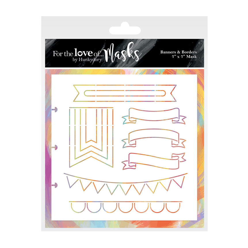 For the Love of Masks - Banners & Borders