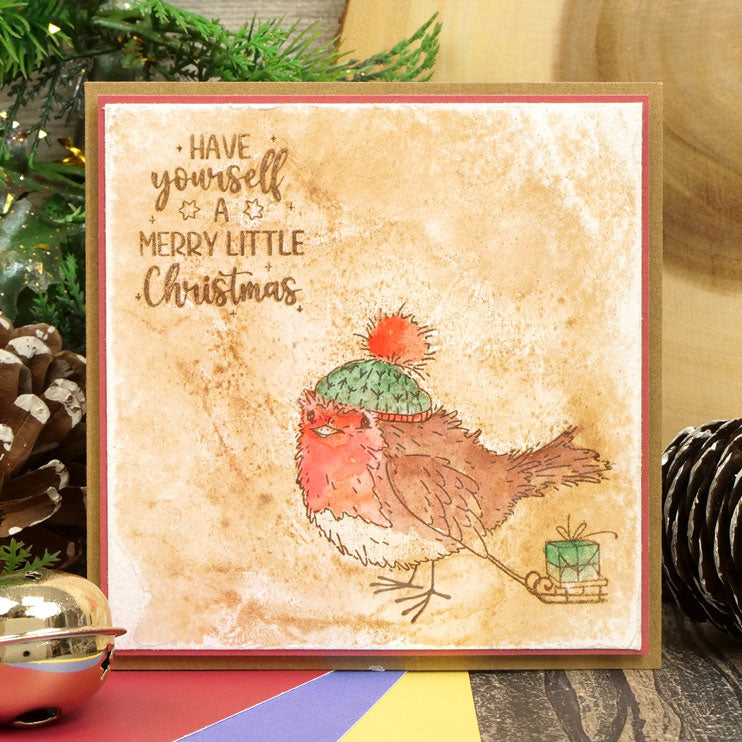 For The Love Of Stamps - Tweet Christmas Robins