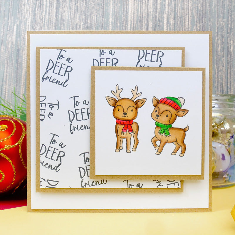 For the Love of Stamps - Magical Reindeer