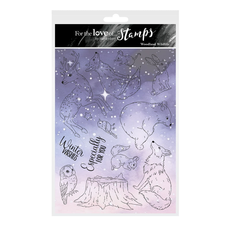 For the Love of Stamps - Woodland Wildlife