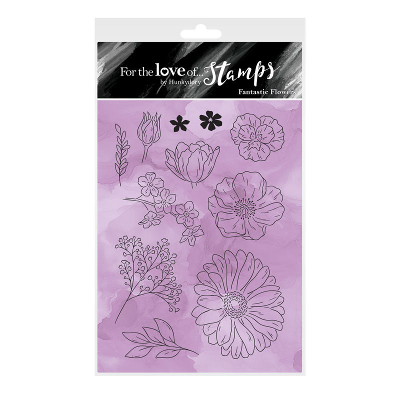 For the Love of Stamps - Fantastic Flowers