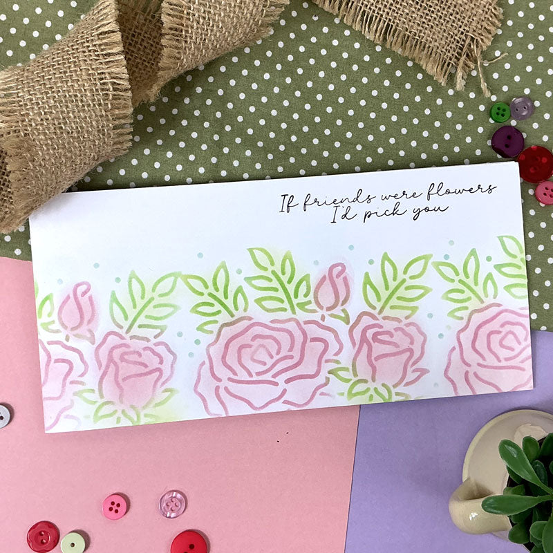 For the Love of Stamps - Blooming Sentiments