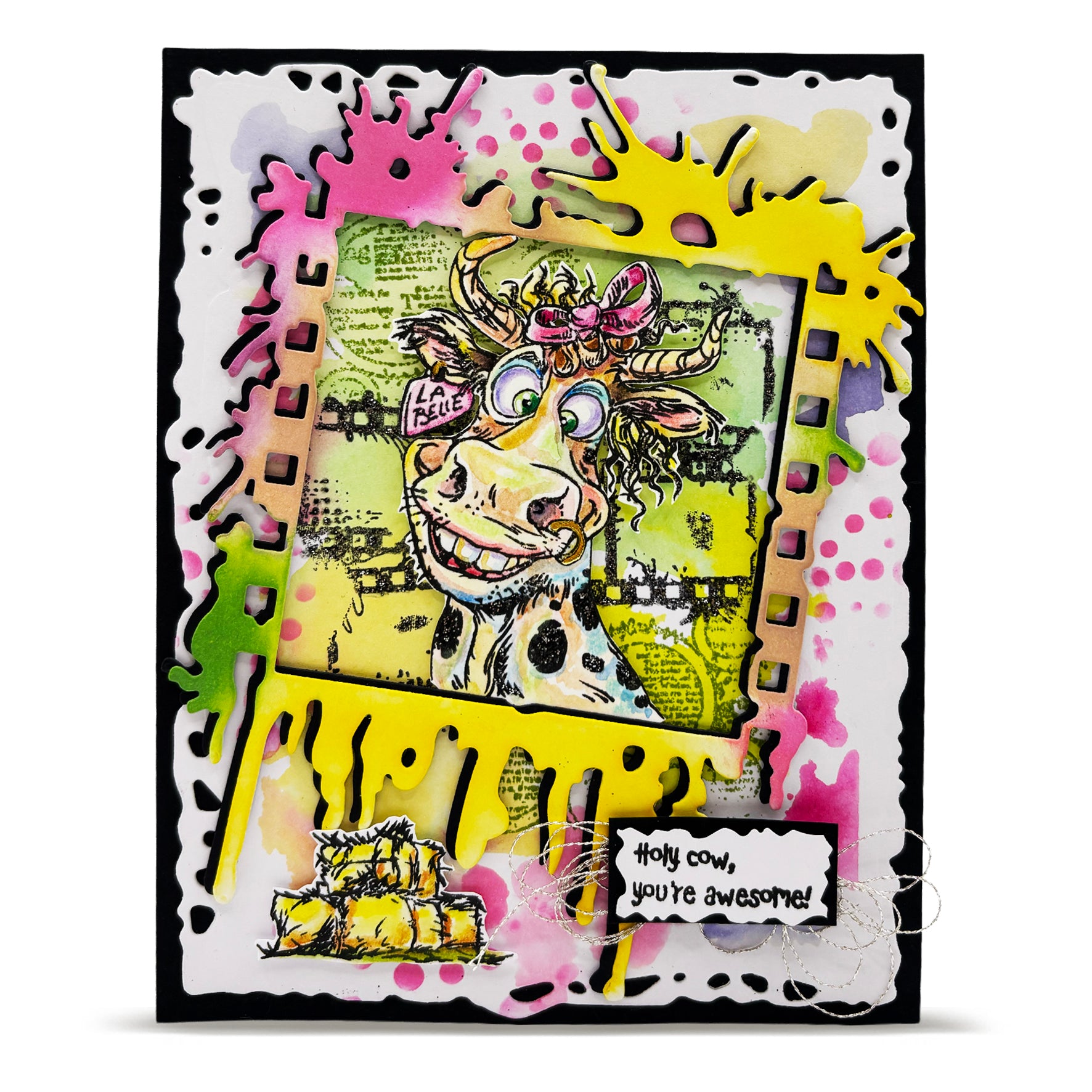 AALL and Create - 6"x6" Stencil - Center Spin