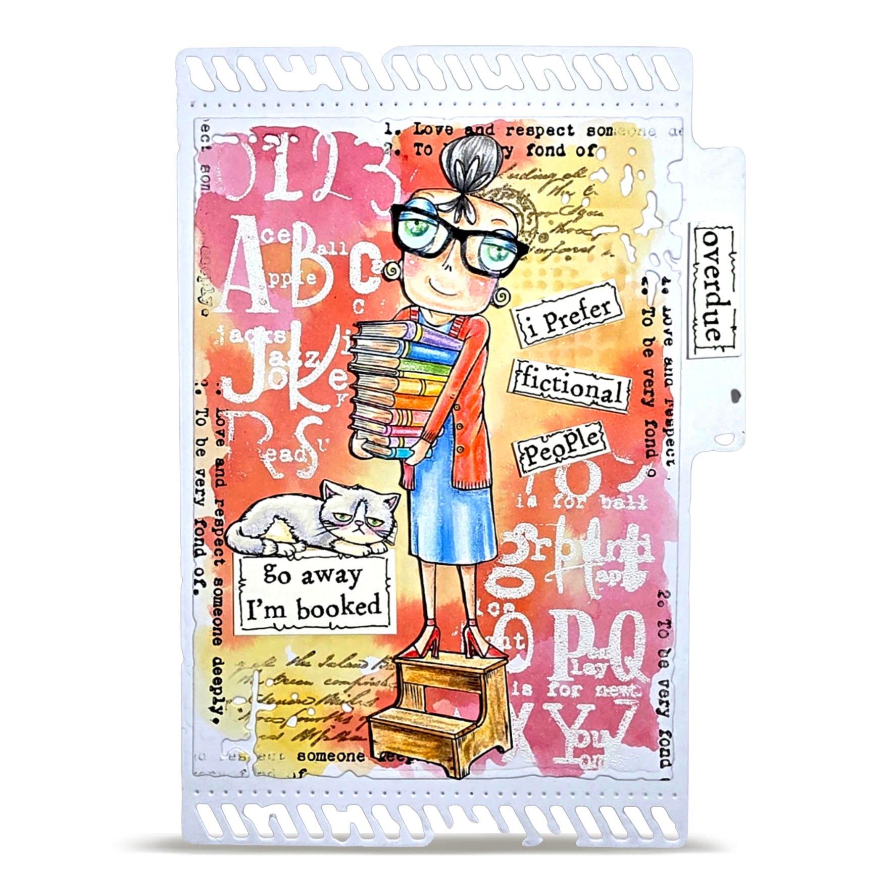AALL and Create - A7 - Stamp Set - Dee is Booked