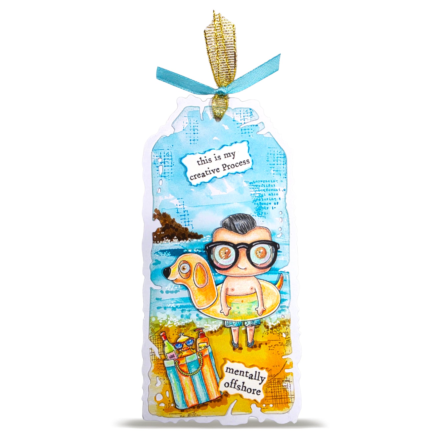 AALL and Create - A7 - Stamp Set - Floatie Abs